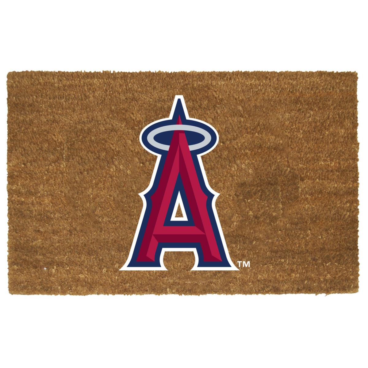 Officially Licensed MLB Colored Logo Door Mat 10083510 HSN