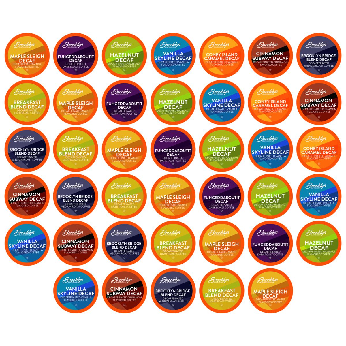 Brooklyn Beans Variety Pack Coffee Pods - Decaf | HSN