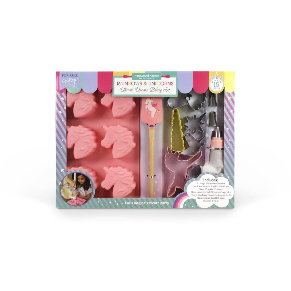 handstand kitchen unicorn cake making set