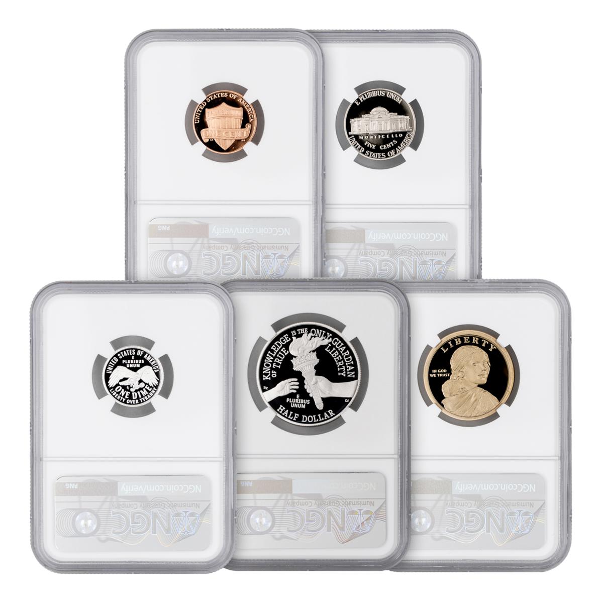 2026 PF70 NGC Advance Release Silver Proof Set with Silver Bar