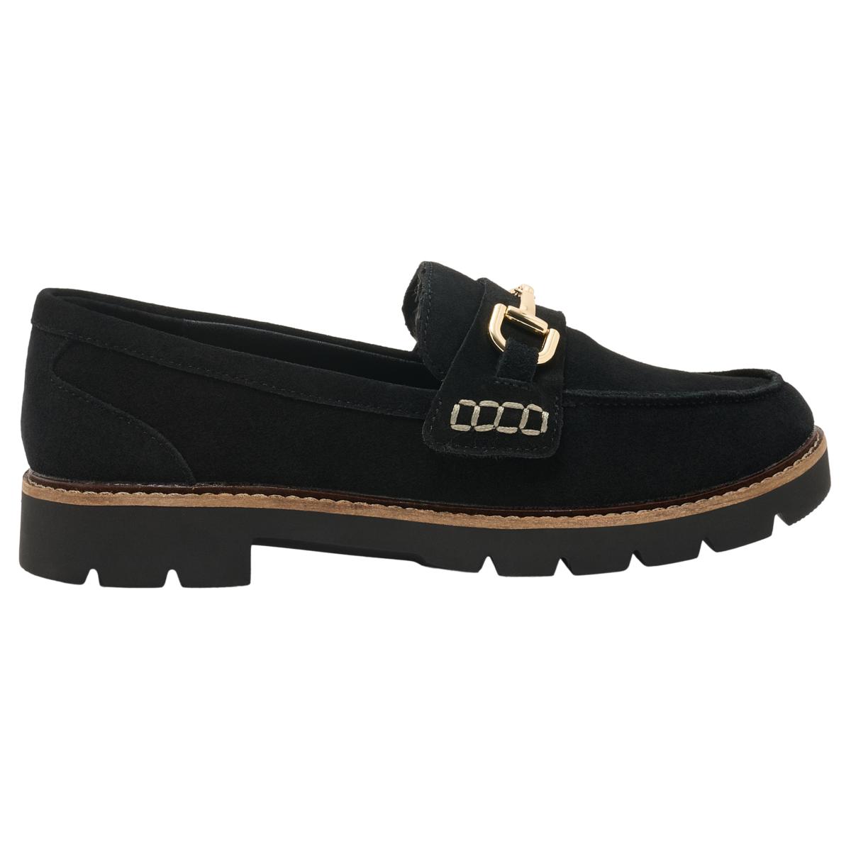AETREX Collette Arch Support Suede Loafer - Taupe - 7.5/8 Aetrex – Brown main image 2