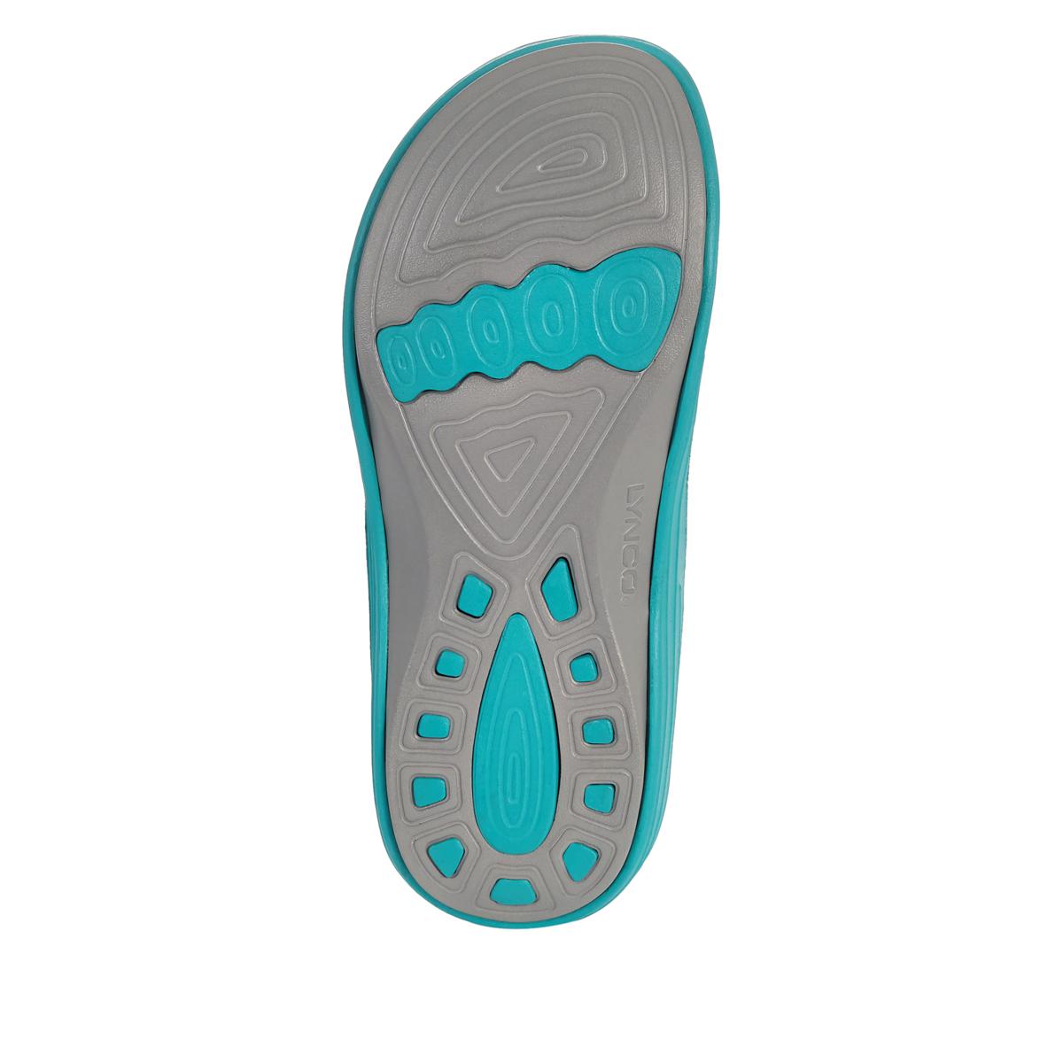 Aetrex Women S Lynco FLIP Aqua W05 : : Clothing, Shoes