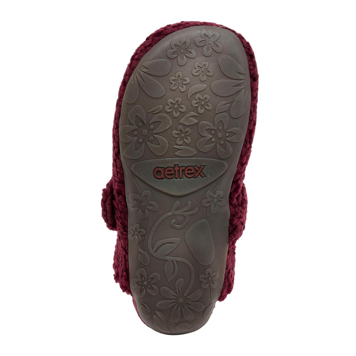 Aetrex® Mia Adjustable Strap Arch Support Slipper | HSN