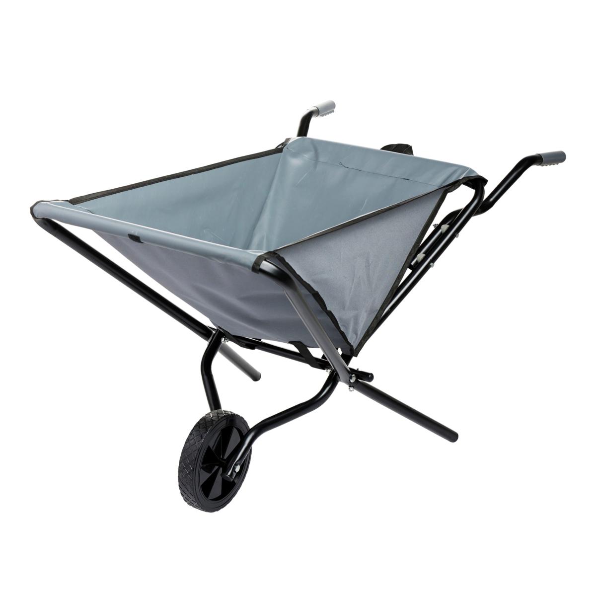 AGE Outdoor Foldable Wheelbarrow with Handles 20774590 HSN