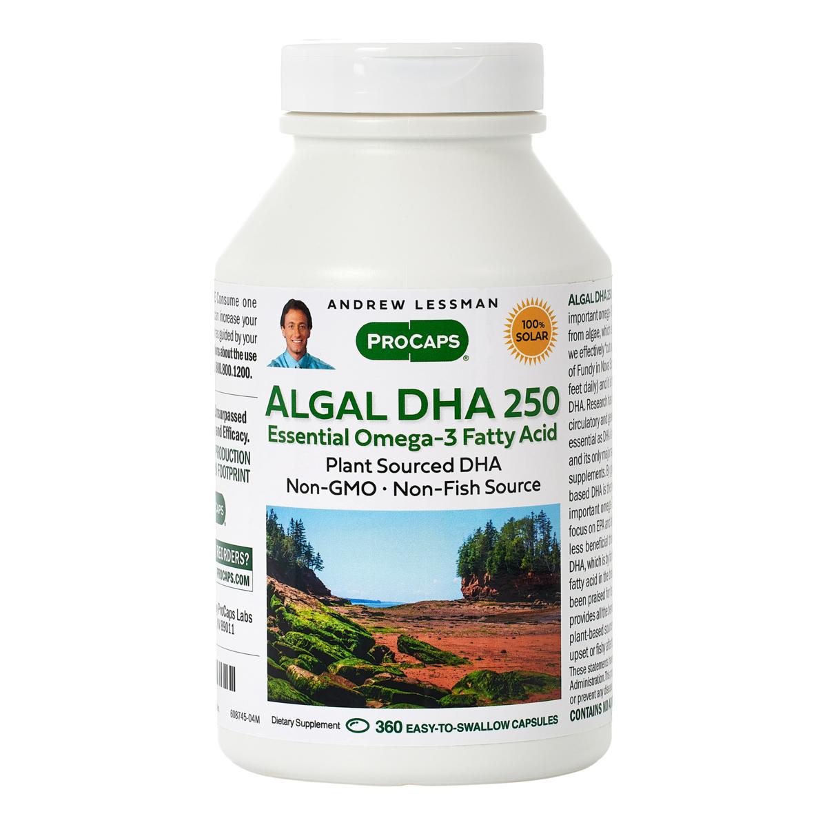 Algal DHA 250 - 360 Capsules