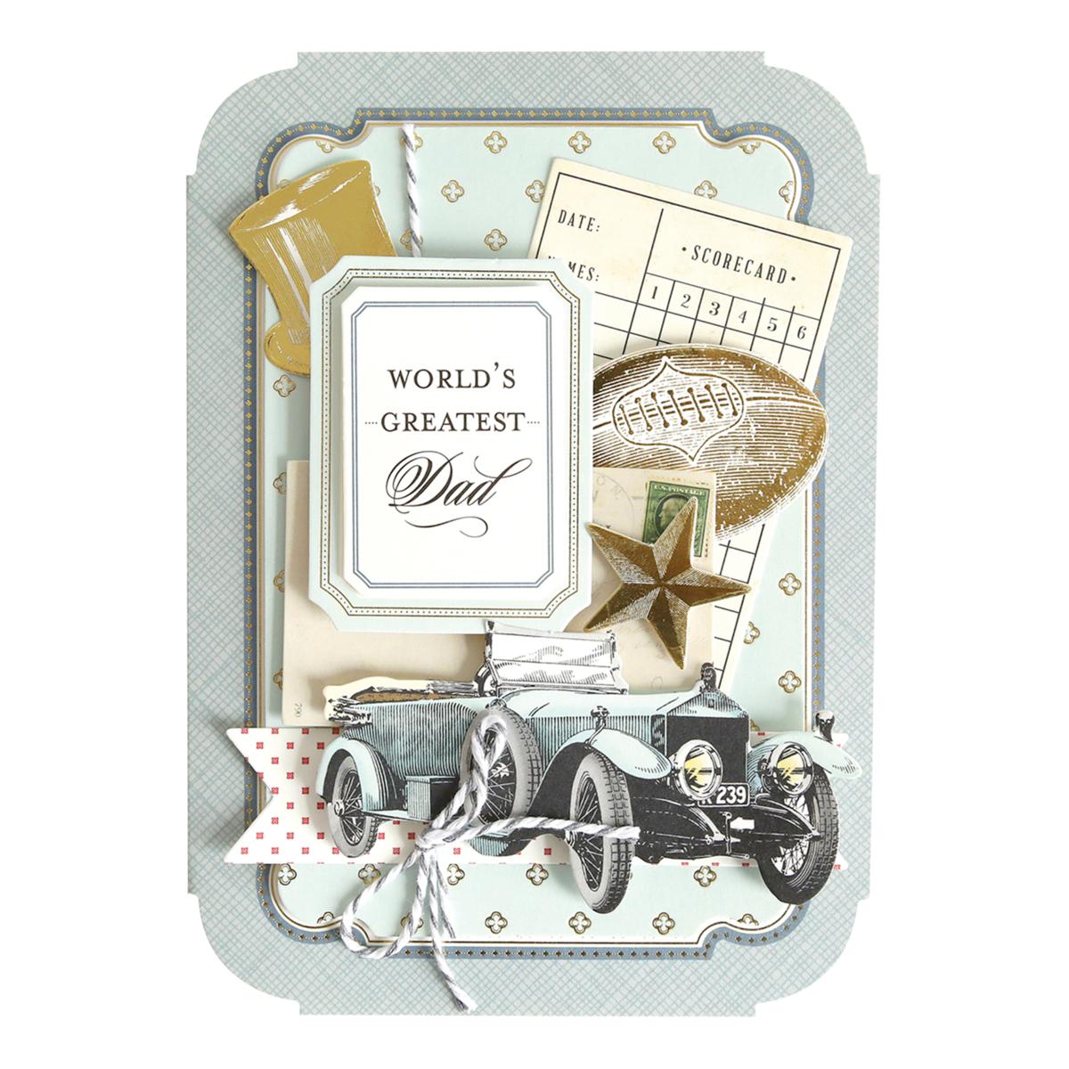 Anna Griffin® Simply Mother and Father Card-Making Kit | HSN