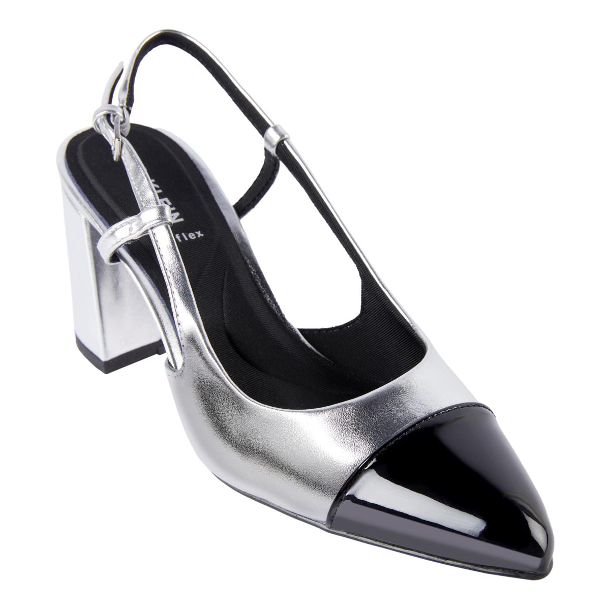 Anne Klein Brooklyn Cap Toe Slingback Pump