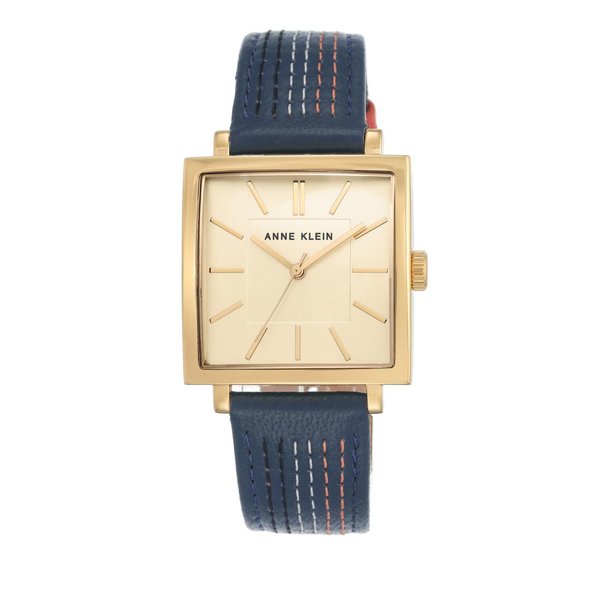 Anne klein square discount watch