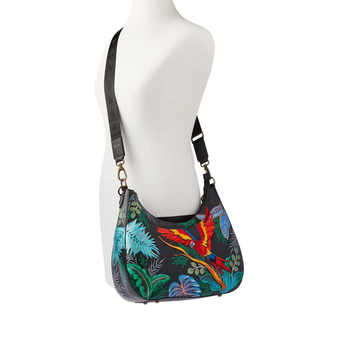 Leather HPSB-011 Hand Painted Shoulder Bag