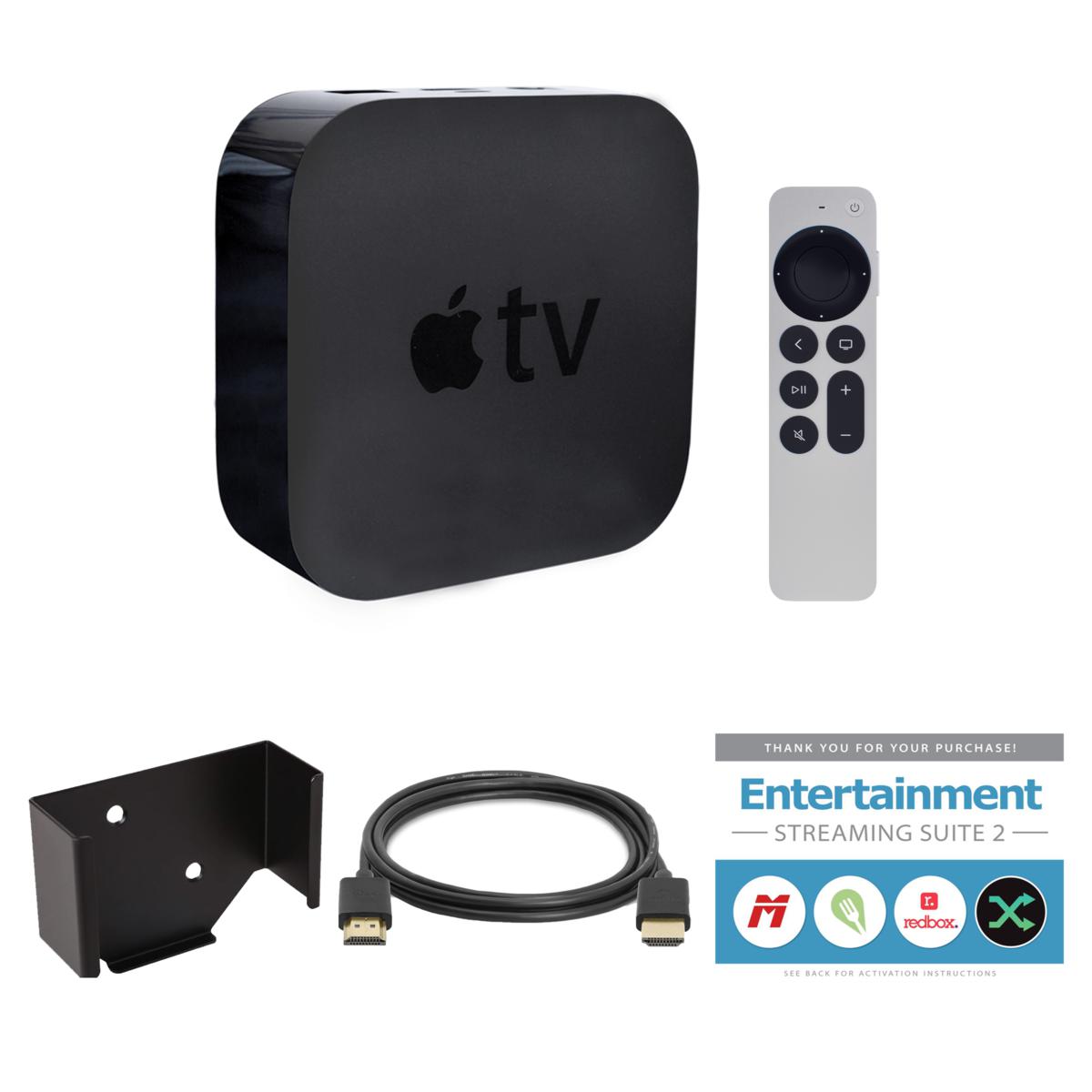 Apple 2024 TV 4K, 64GB (remote and HDMI cable are included)