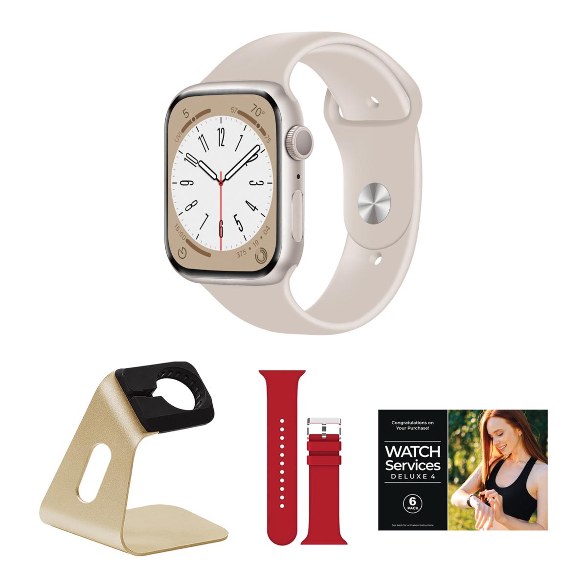 Apple Watch Series 8 GPS 45mm M/L Bundle