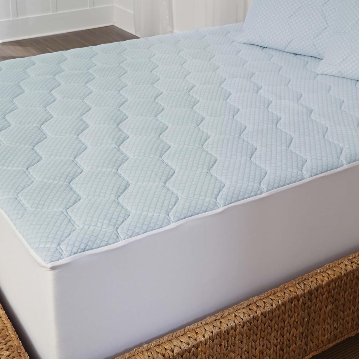 LoftWorks 1.5 Washable Memory Foam Mattress Pad - King