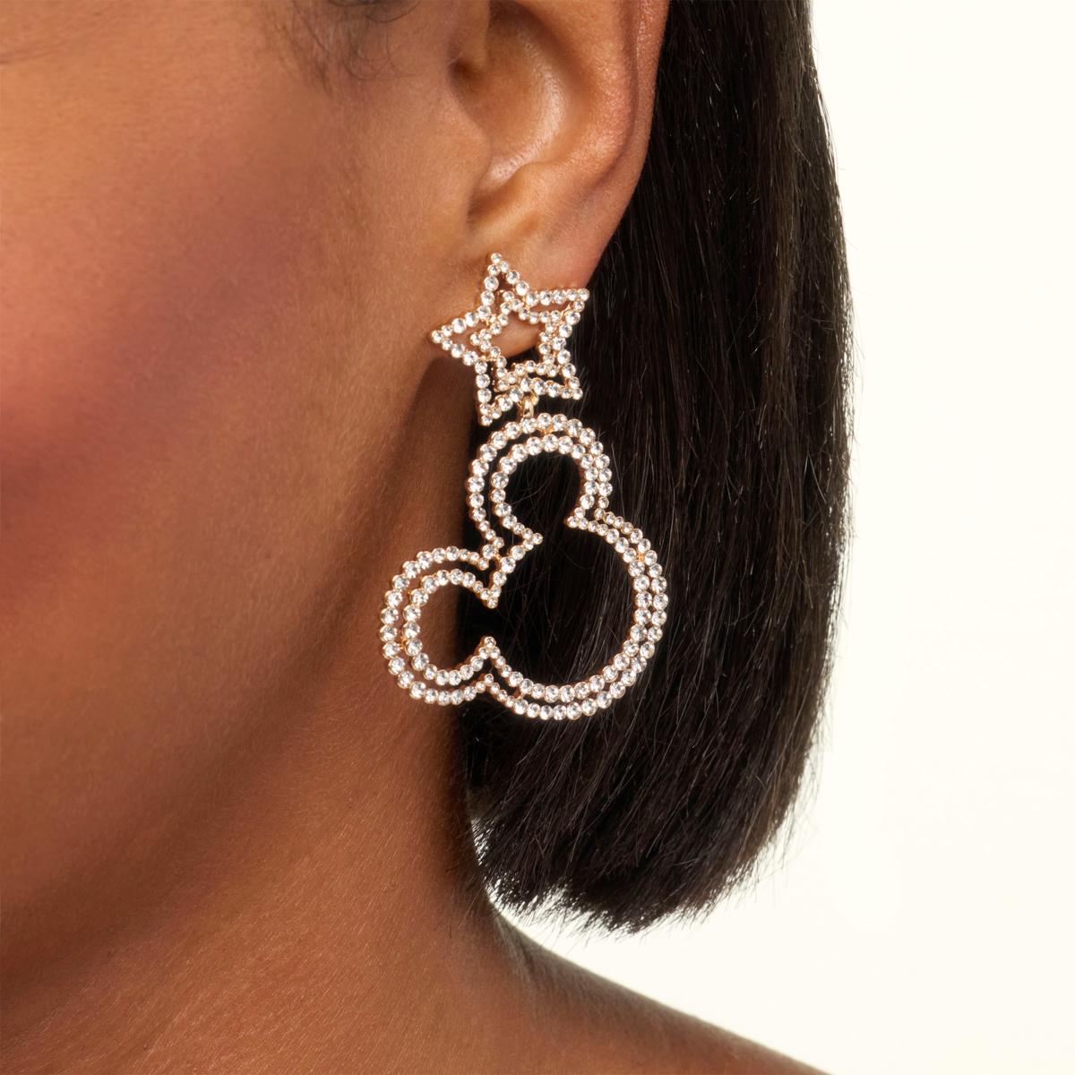 【Baublebar】★ピアス★ Disney Mickey Mouse Earrings Disney Mickey Mouse Spiral Earrings - Gold/Multi – Enjoy 25