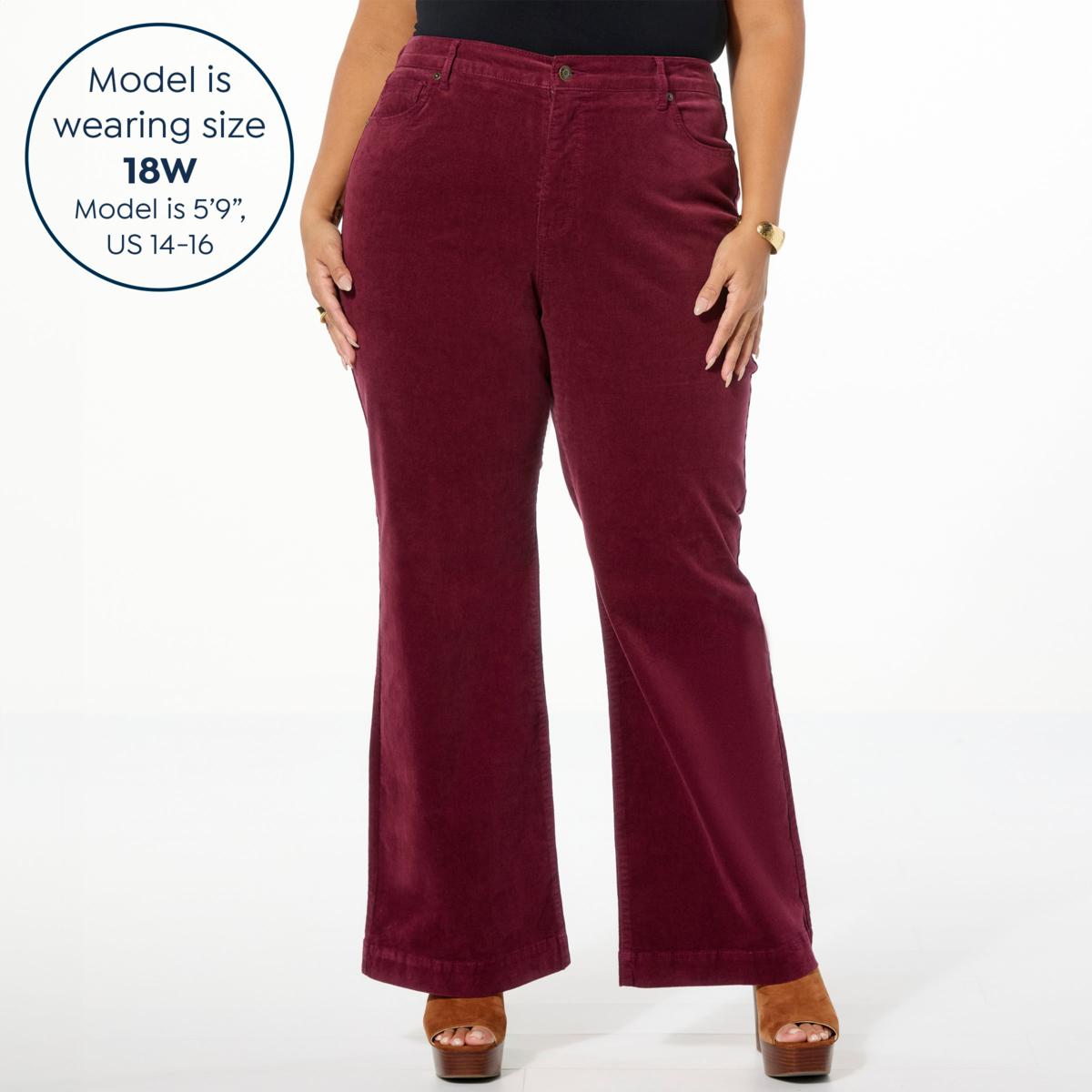 As Is Tower Hill by Christie Brinkley Corduroy Pant | HSN