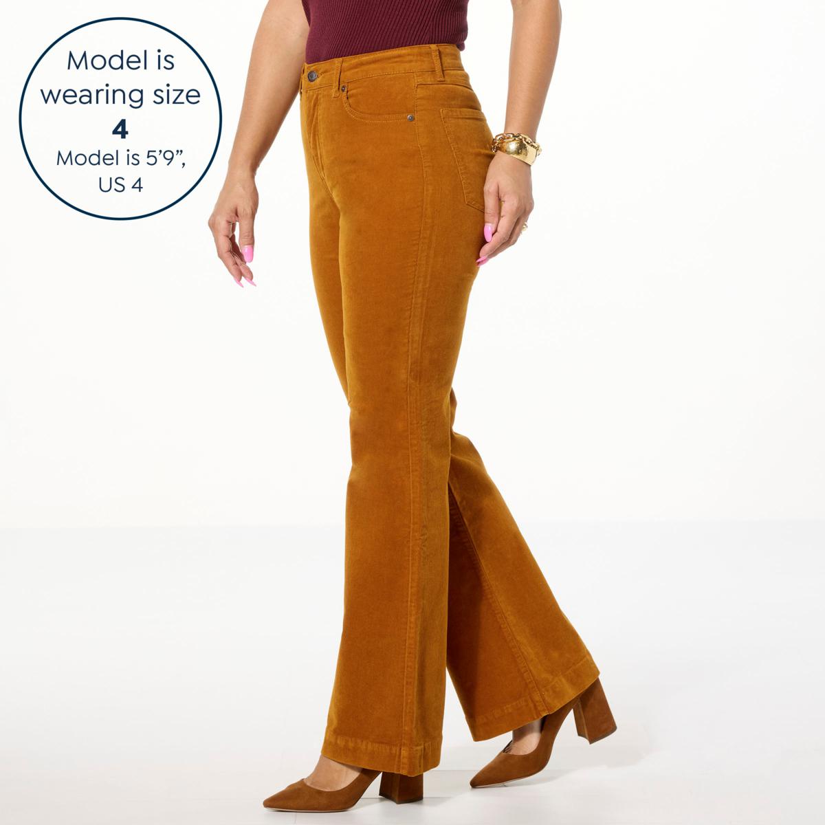 As Is Tower Hill by Christie Brinkley Corduroy Pant | HSN