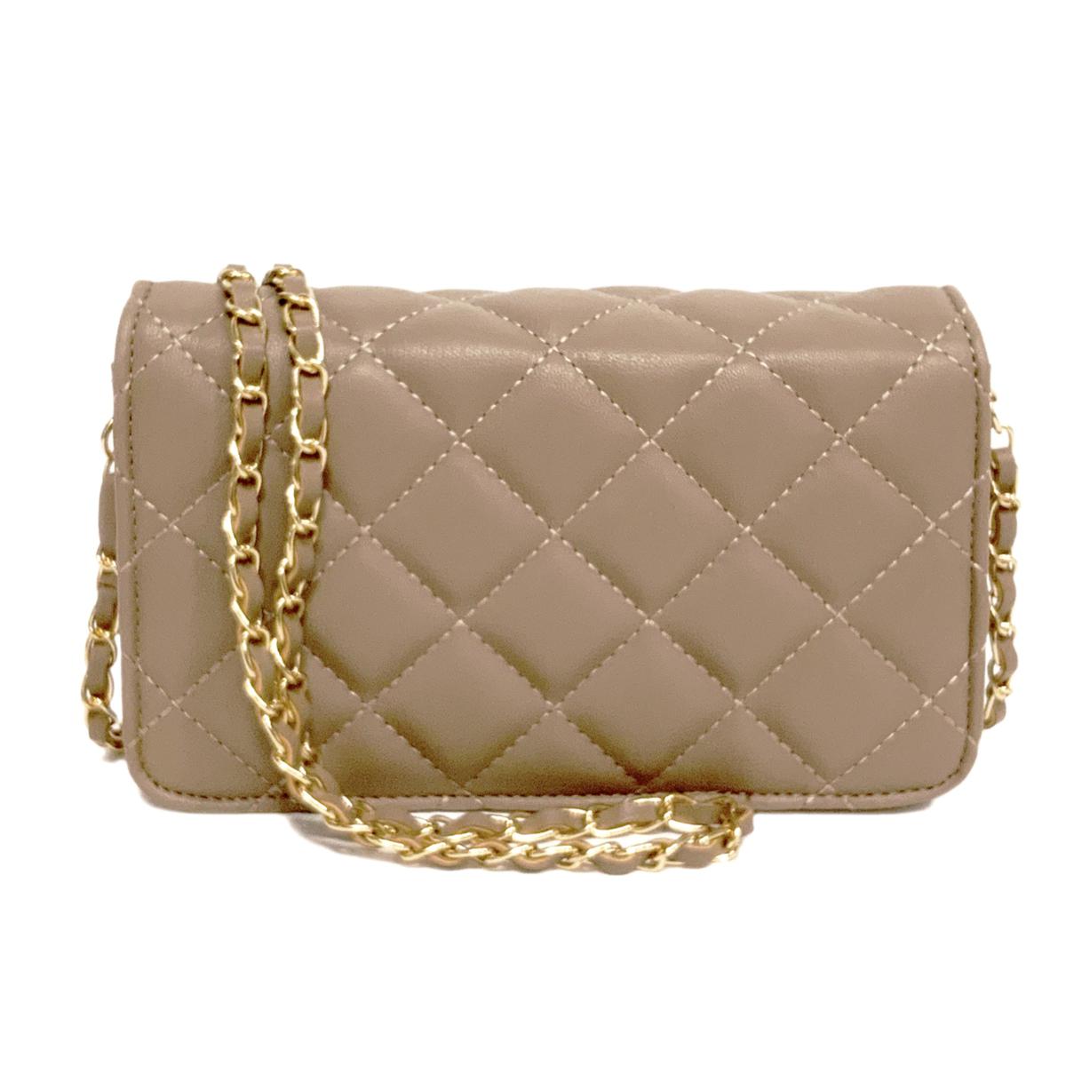 Badgley Mischka Diamond Quilted Crossbody Bag - 20360772