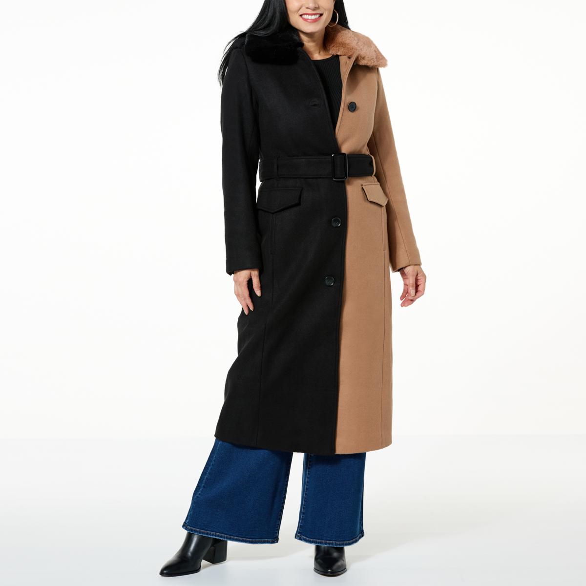 Hsn plus size coats best sale