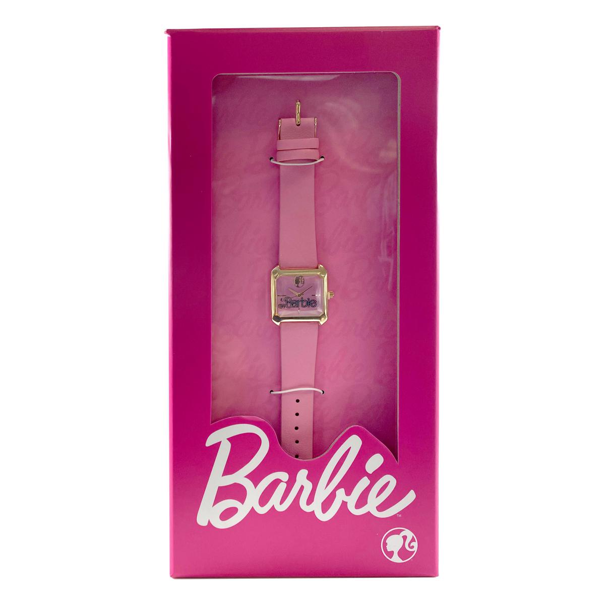 Barbie Women's Limited Edition Glitter Faux Leather Strap Watch | HSN