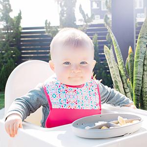 Foodie Silicone Feeding Bibs - Bazzle Baby