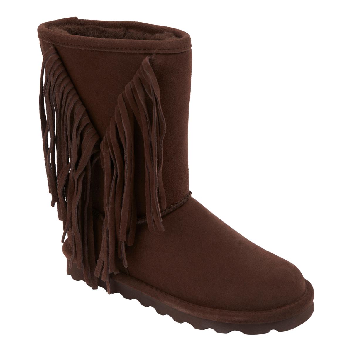 Bearpaw fringe shop boots