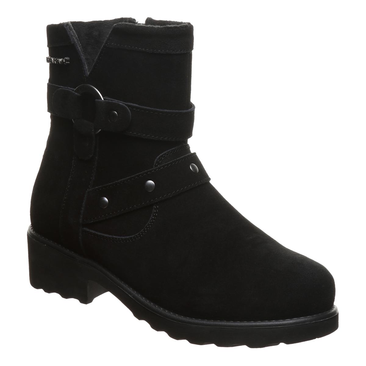 BEARPAW® Reece Suede Half-Calf Boot with Rain & Stain Repellent
