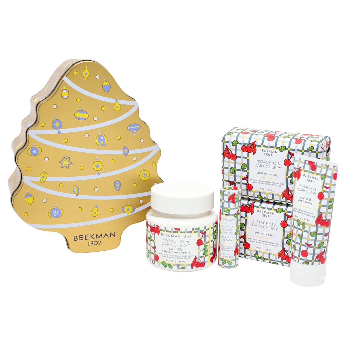 Beekman 1802 G.O.A.T. 5pc Body Care Set - Pistachio & Cherry Auto