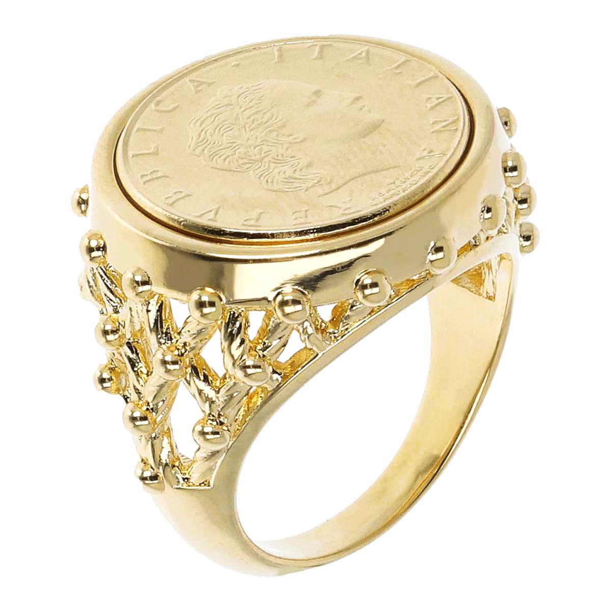 Lira on sale coin ring