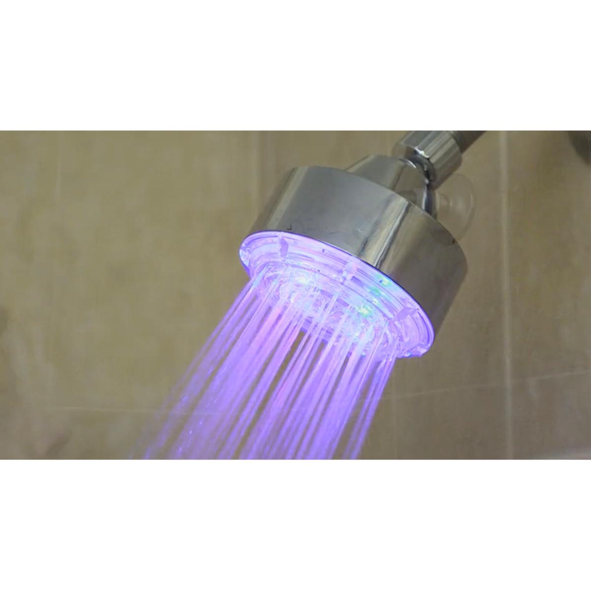 Bell+Howell 7 Color-Changing LED Showerhead - 2-pack