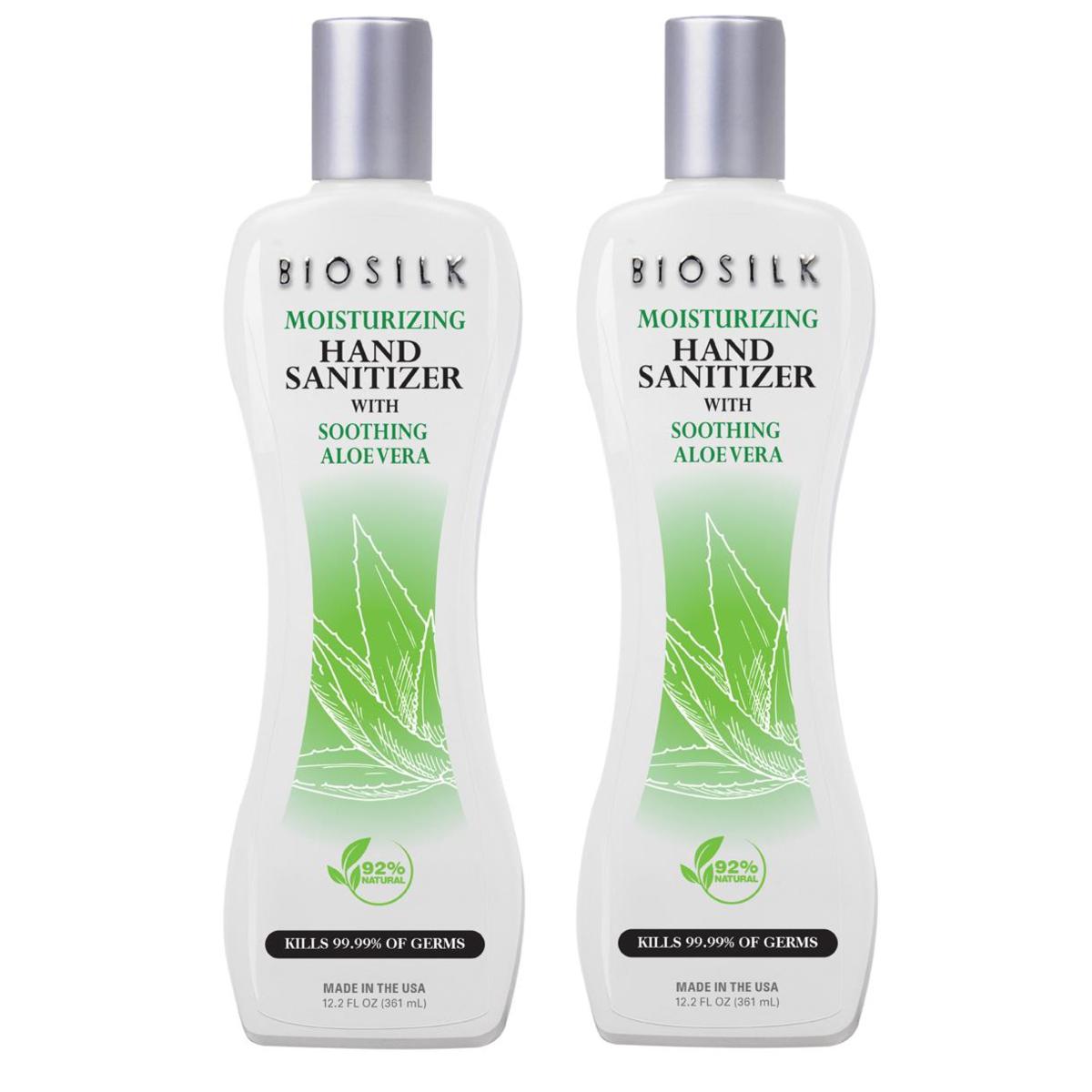 BioSilk Moisturizing Hand Sanitizer 2pack 9645928 HSN