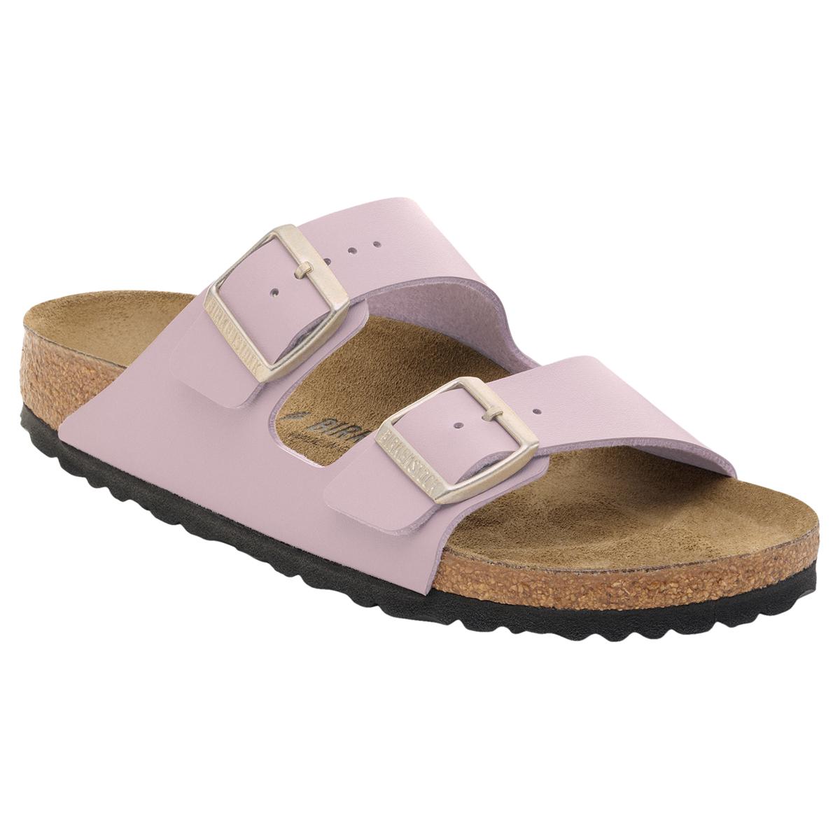 Birkenstock Arizona Birko-Flor Sandal - Faded Purple | HSN