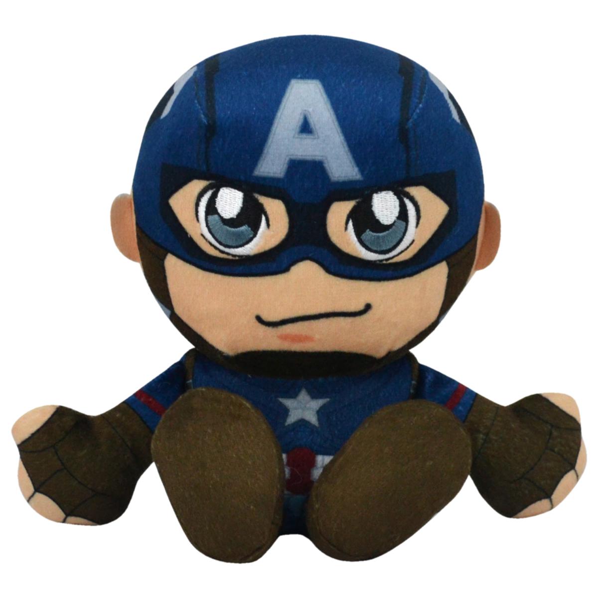 Marvel Plush Character, Captain America Super Hero 8-inch Soft