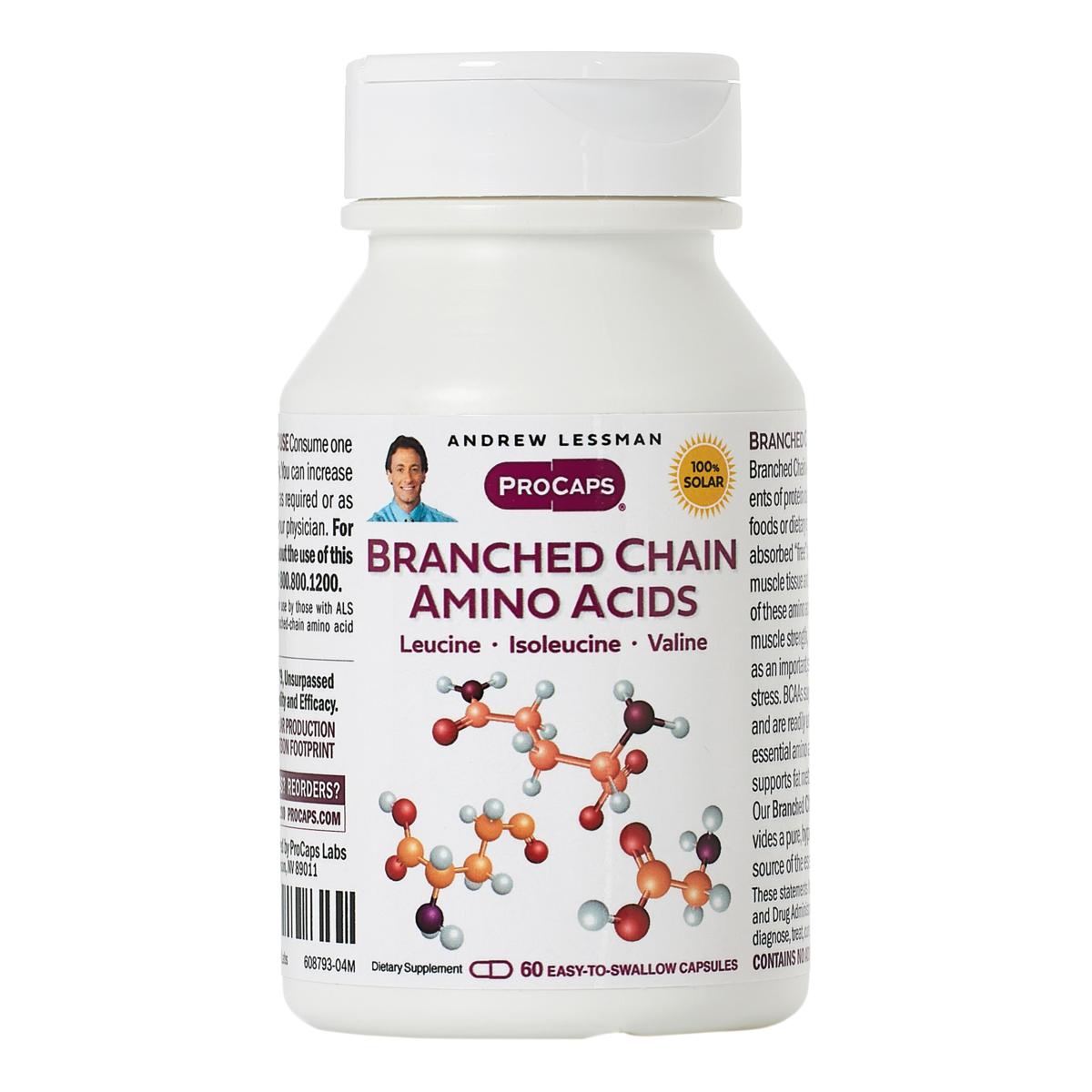 Branched Chain Amino Acid Complex - 60 Capsules
