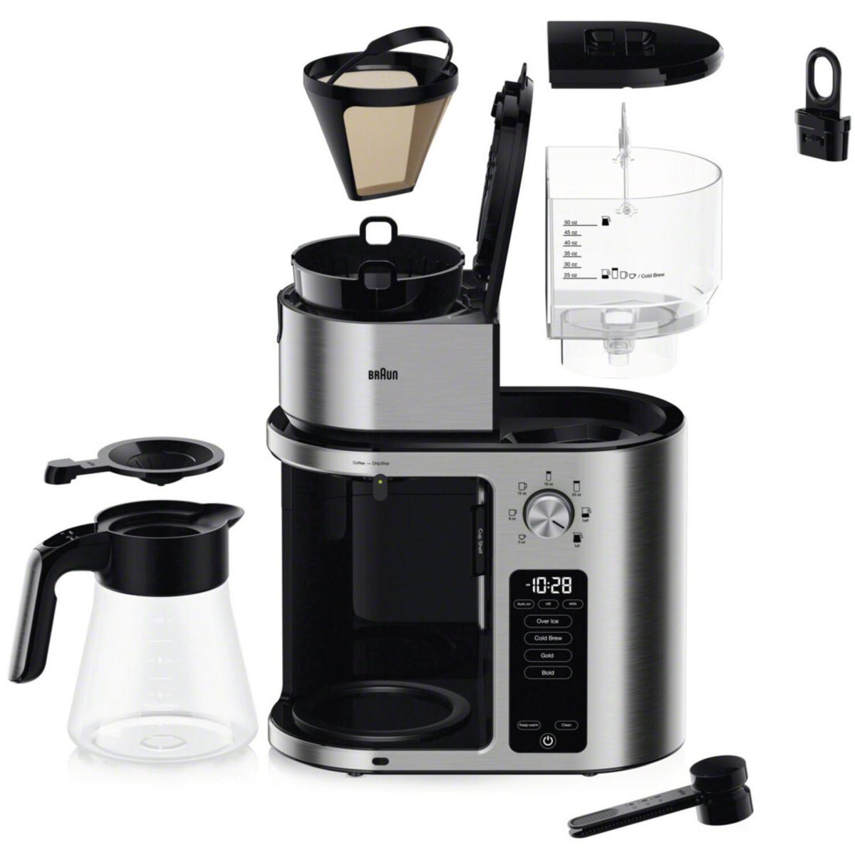 BRAUN MultiServe コーヒーメーカー MultiServe Plus Coffee Maker with Cold Brew braun