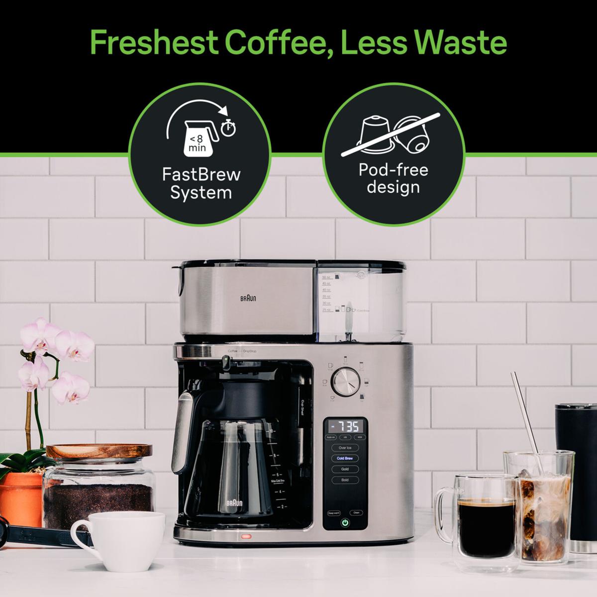 Braun MultiServe Drip Coffee 23486897 HSN