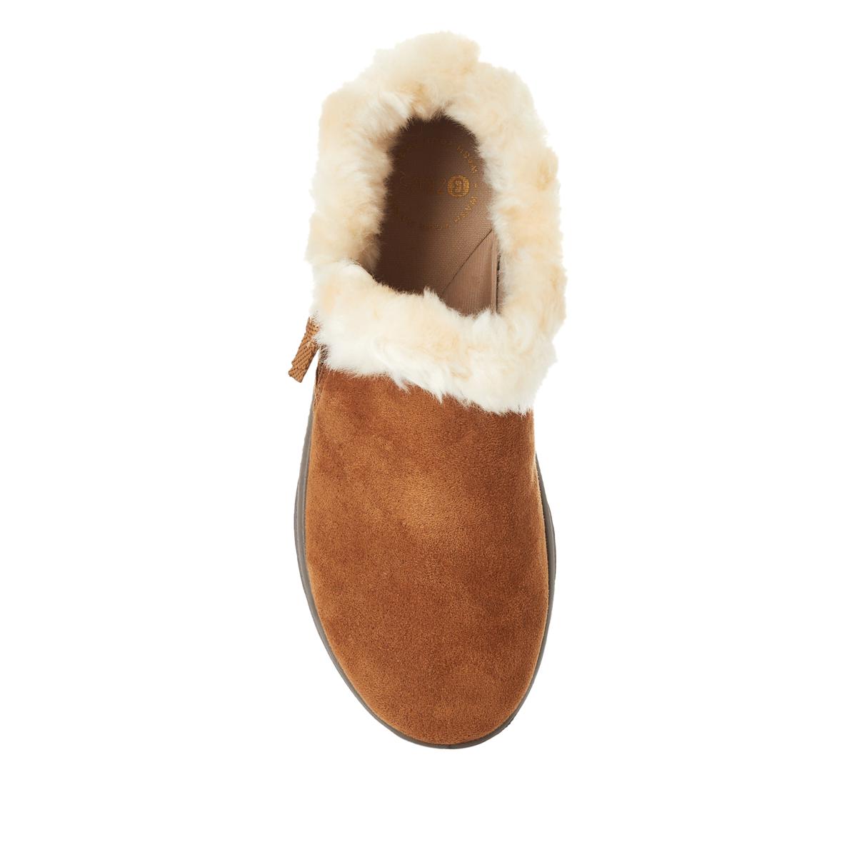 Bzees Machine Washable Faux Fur-Lined Bootie