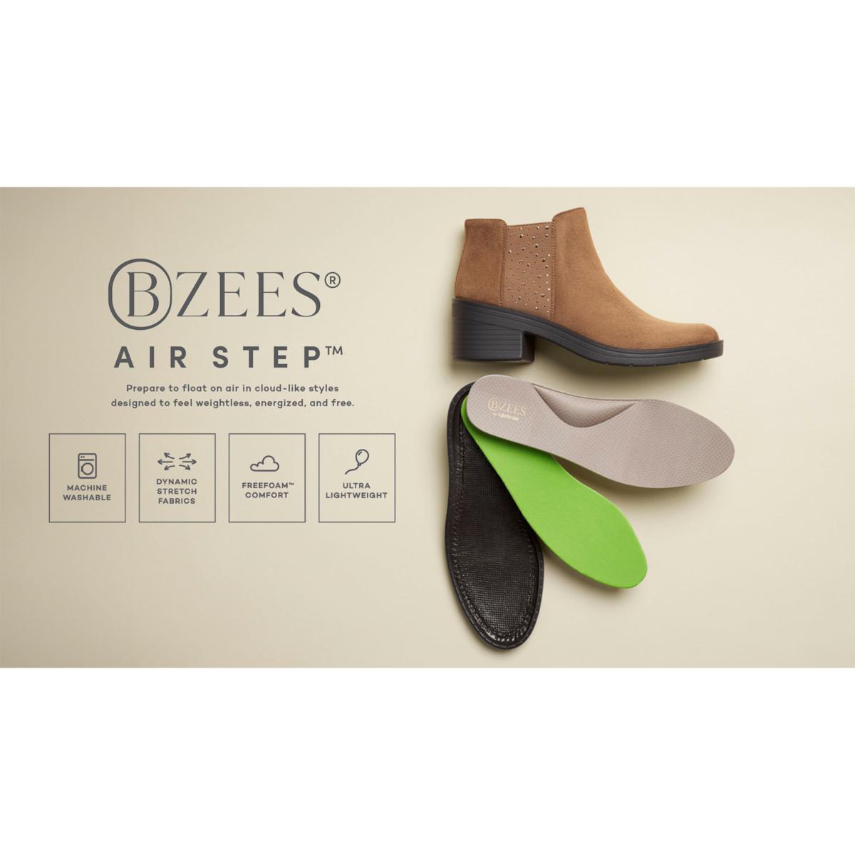 Bzees Outstanding Machine Washable Sparkle Bootie