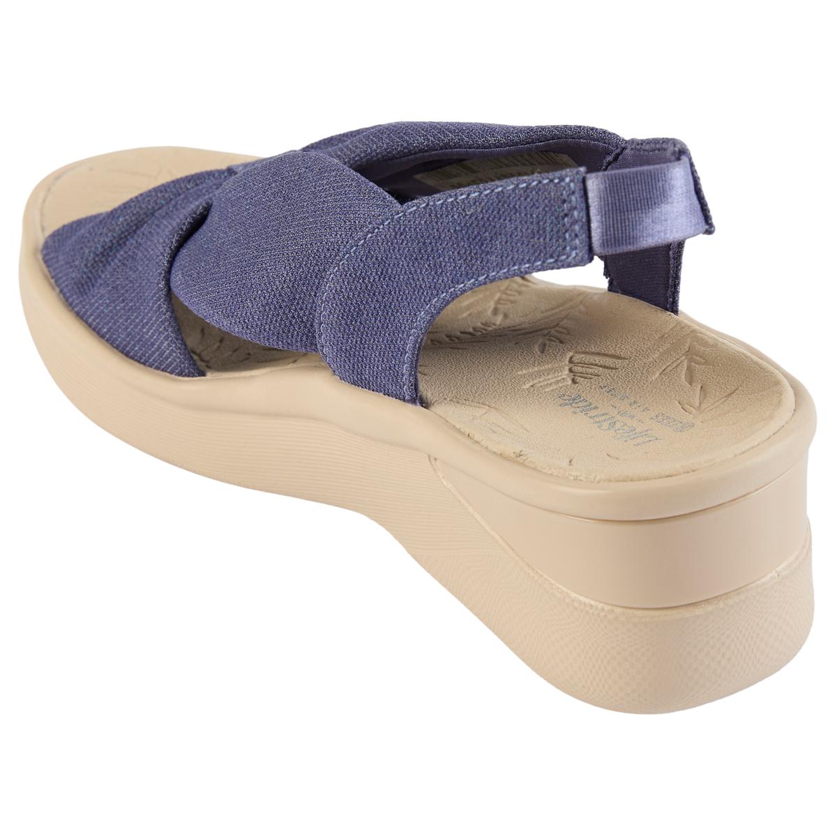 BZees Serenade Machine Washable Wedge Sandal | HSN