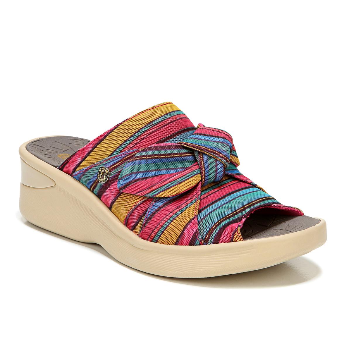BZees Smile Bow Sandals