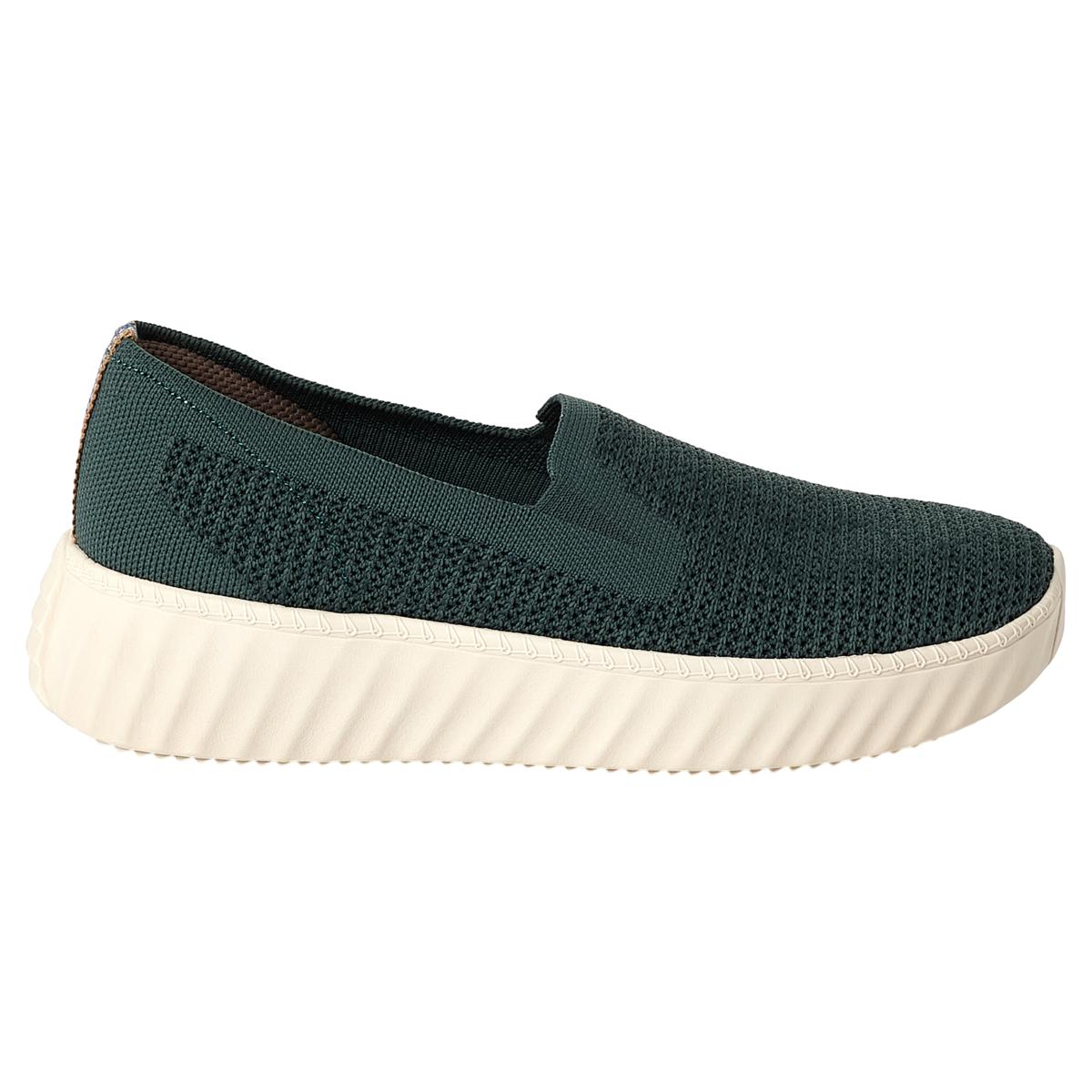 Bzees Women s Wednesday Washable Platform Slip On Sneakers