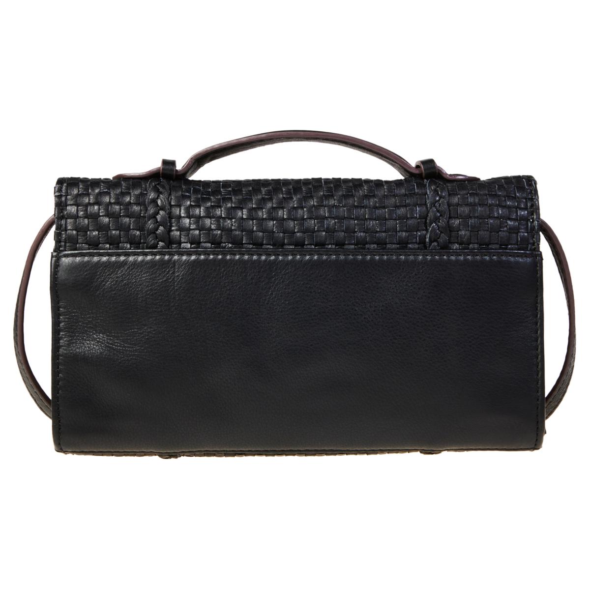 【WONDER WONDER】Retained eyelet leather cross shoulder bag Minte Eyelet Strap Leather Big Shoulder Crossbag - WONDER