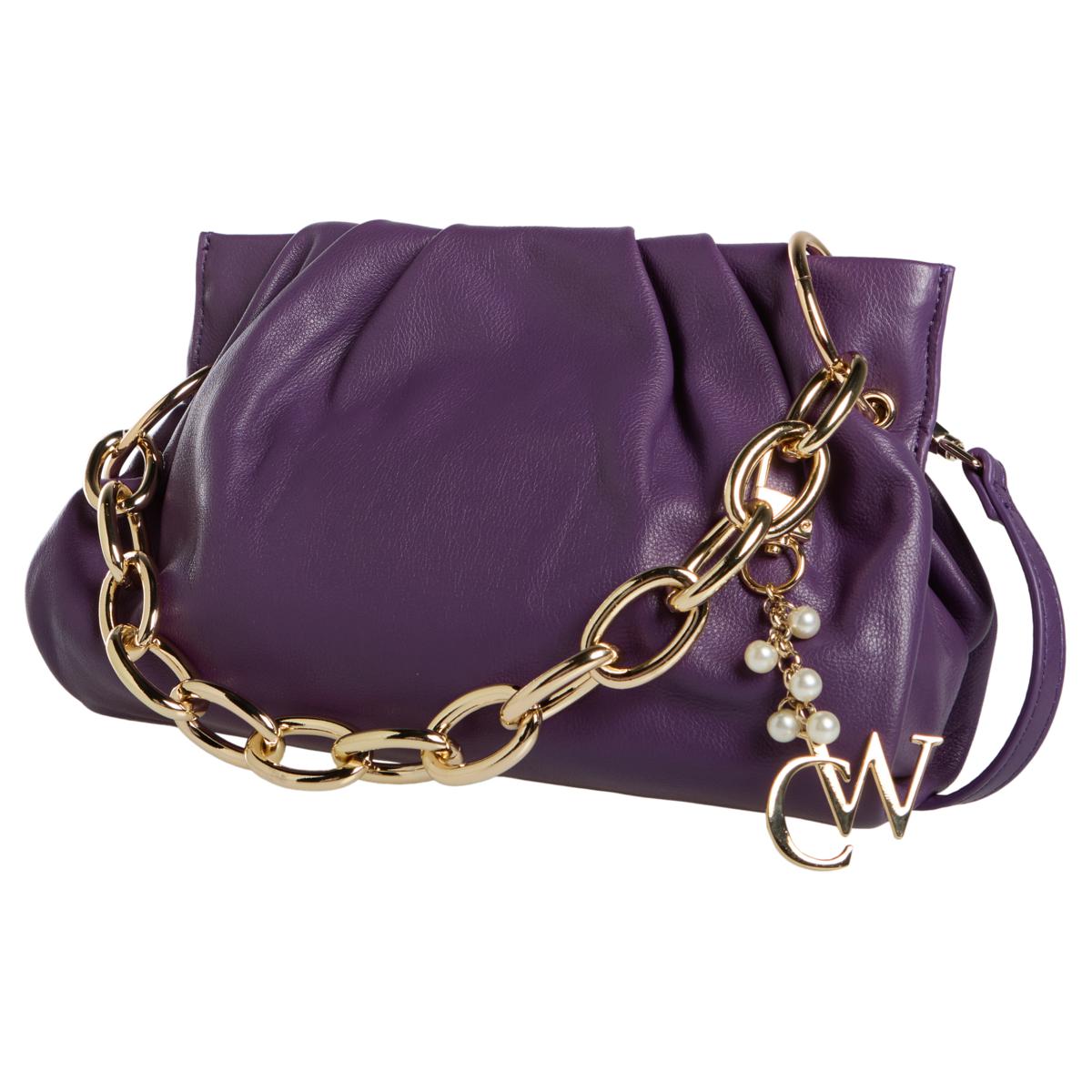 C. Wonder Genuine Leather Clutch Crossbody - 23343998 | HSN