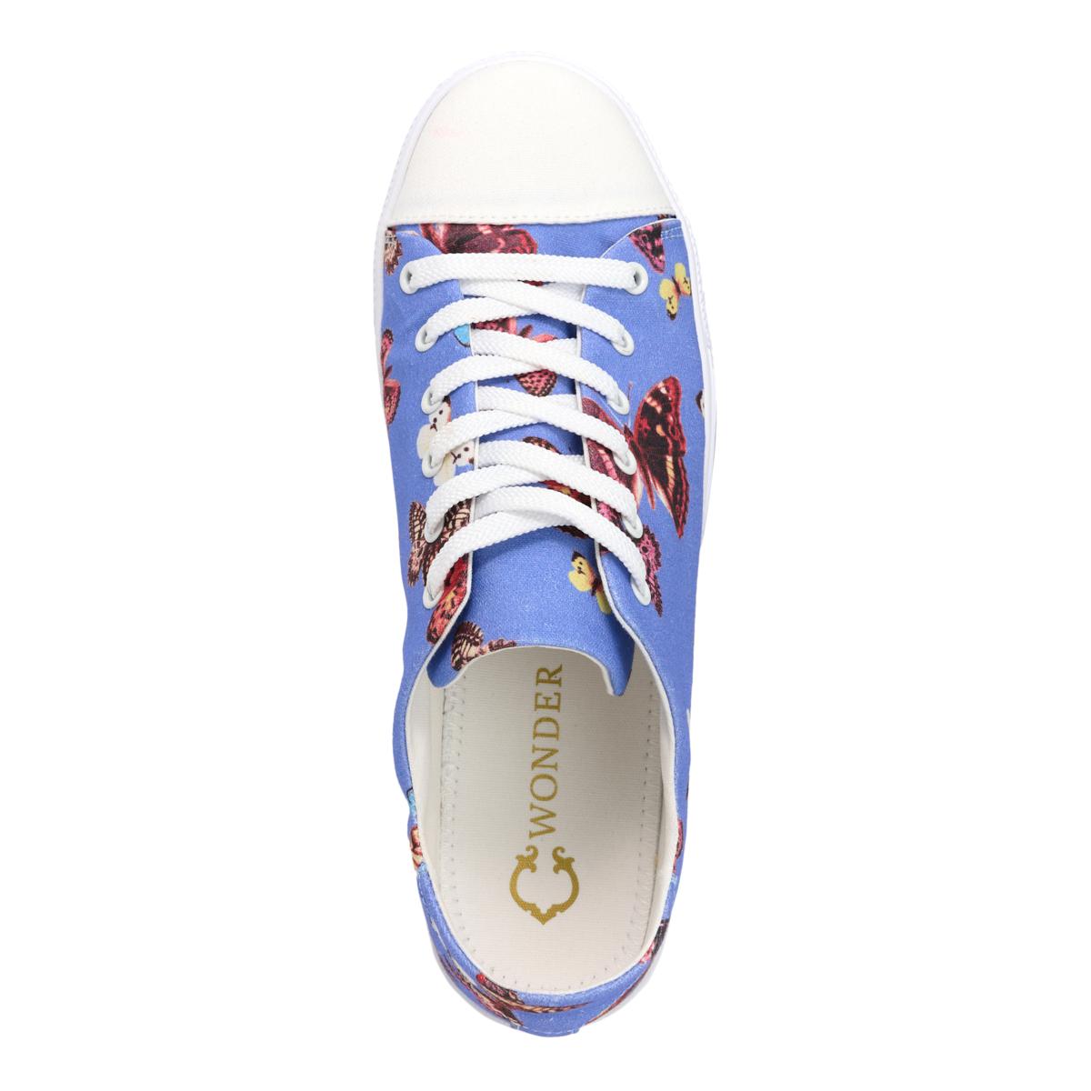 C Wonder Printed Cotton Canvas Sneaker | HSN