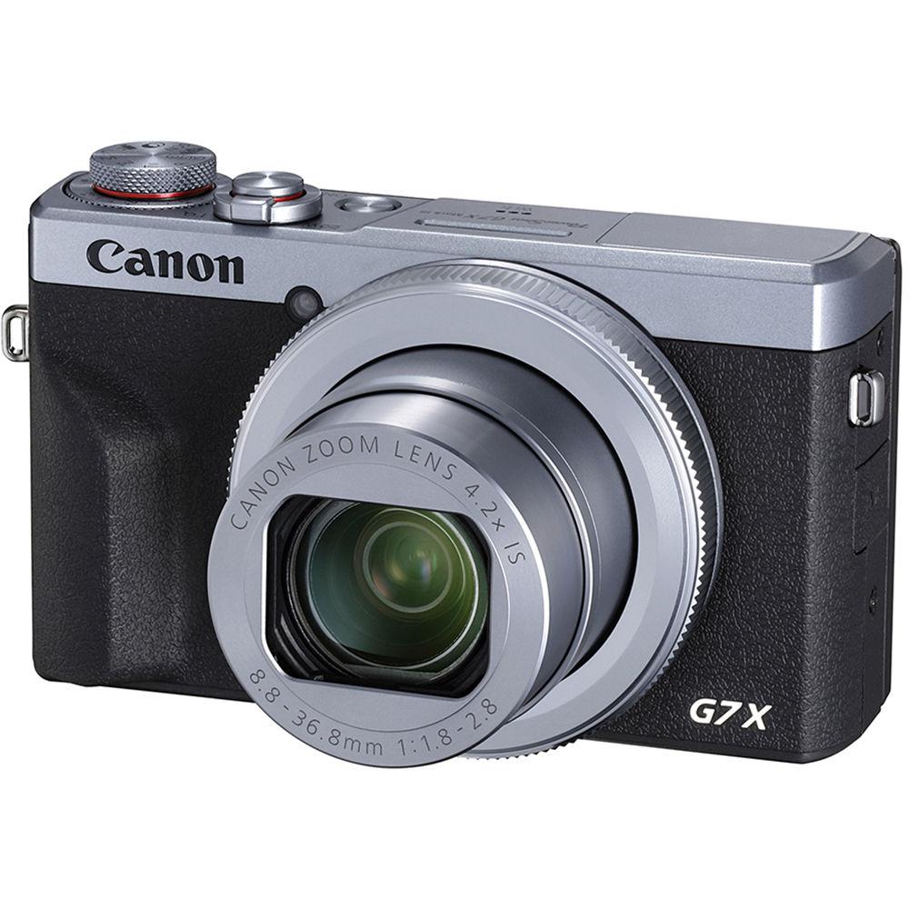 Canon PowerShot G7 X Mark III 20.1MP Digital Camera - Silver