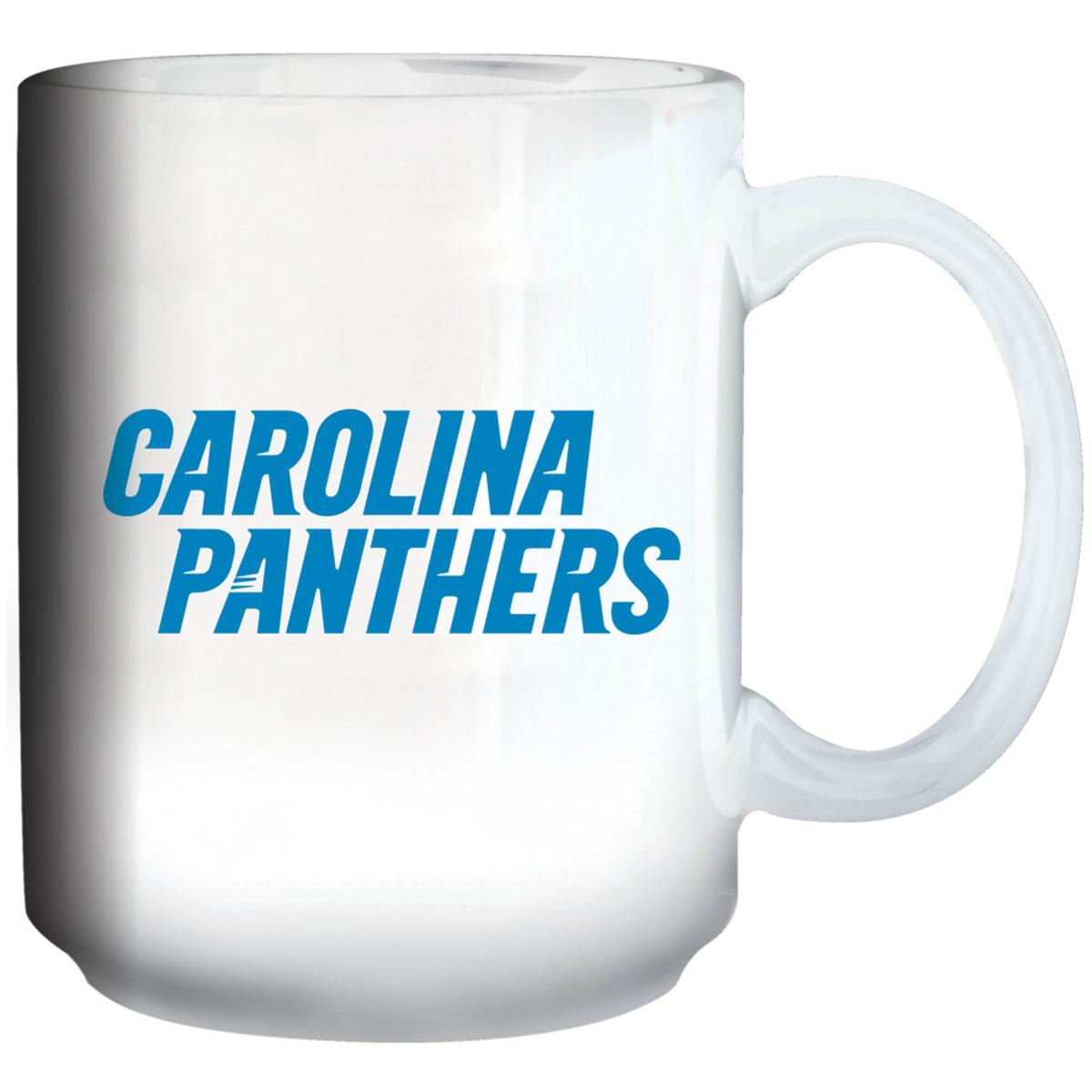 NFL Carolina Panthers 12 Oz Black Panther Coffee Tea Mug