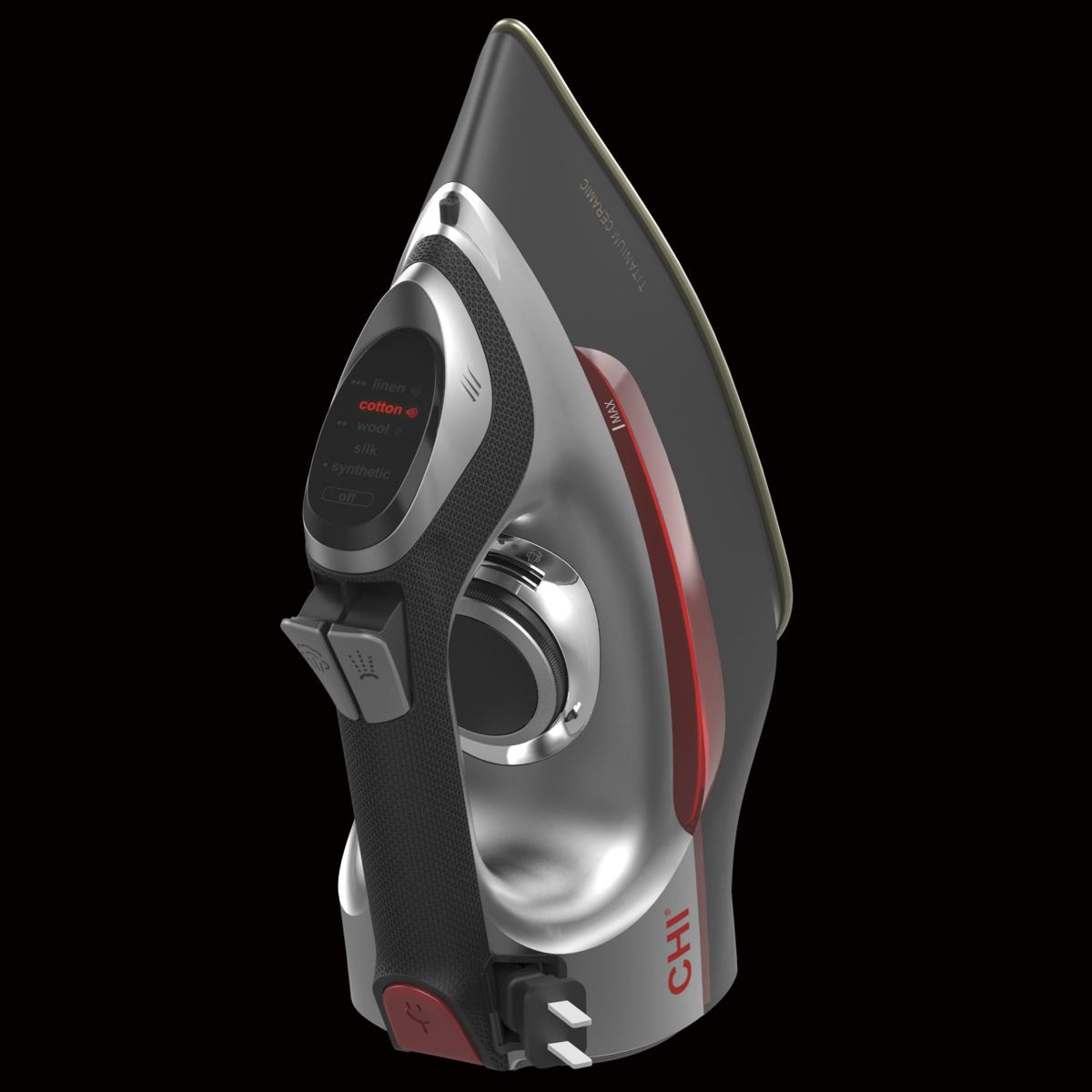 CHI Electronic Iron with Retractable Cord - 8830529 | HSN