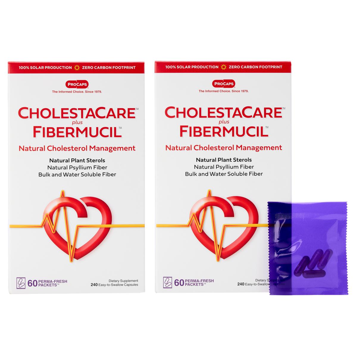 CholestaCare Plus Fibermucil - 120 Packets
