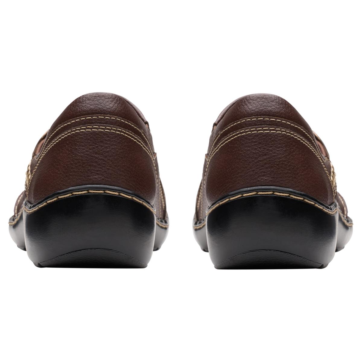 Clarks Collection Brown Leather Slip On Loafers Comfort Shoes Clarks Men main image 3