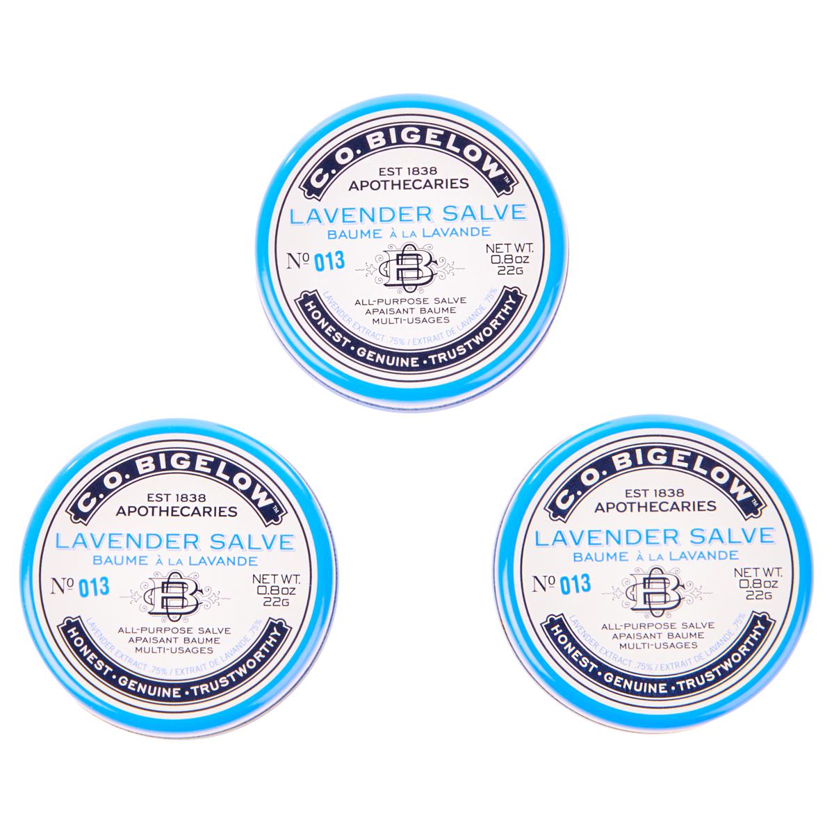 C.O. Bigelow 3-pack 8 oz. Lavender Salve - 23333442 | HSN