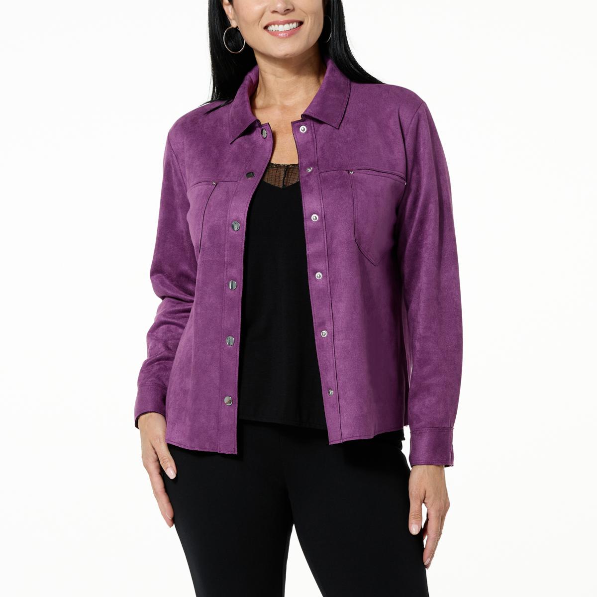 Womens long outlet topper jacket