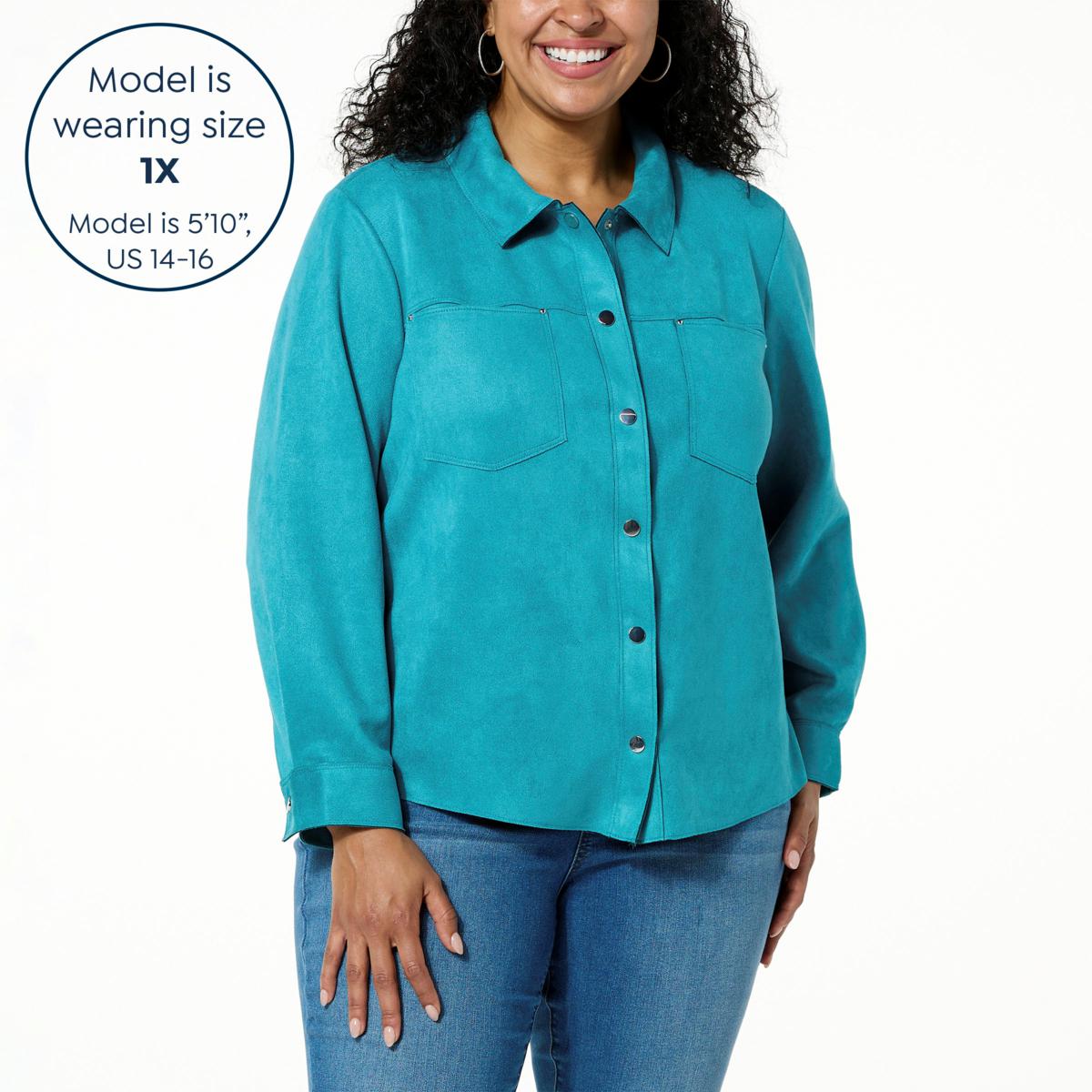 Women's plus 2024 size topper jacket